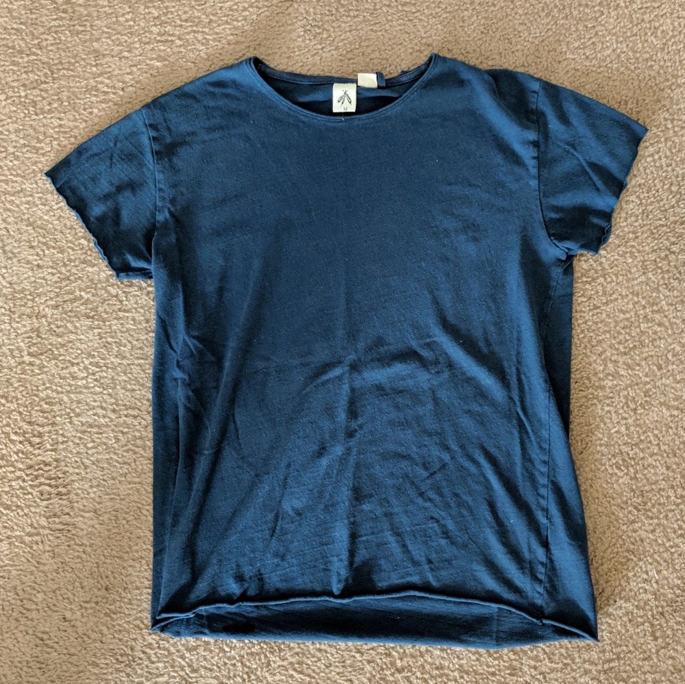 Urban Outfitters Raw Hem Shirt